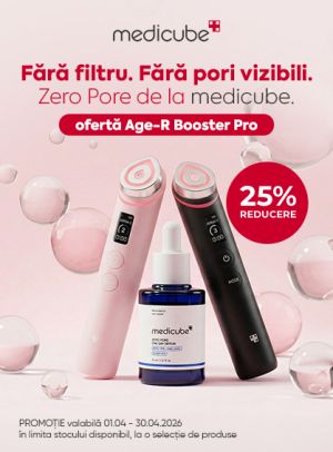 Promotie cu reducere 25% la Medicube