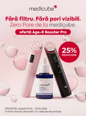 Promotie cu reducere 25% la Medicube