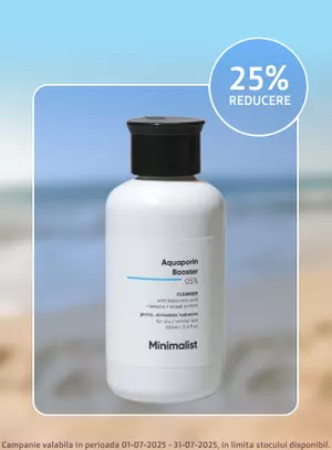 Promotie cu reducere 25% la Minimalist