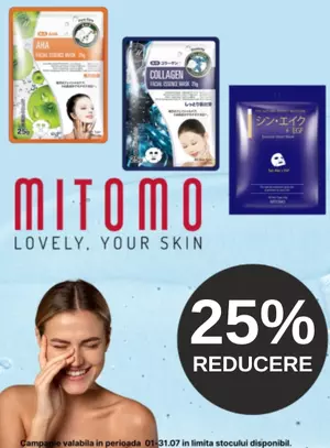 Promotie cu reducere 25% la Mitomo