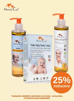 Promotie cu reducere 25% la Mommy Care