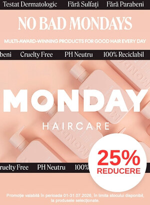 Promotie cu reducere 25% la Monday