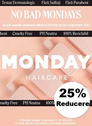 Promotie cu reducere 25% la Monday