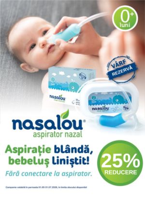 Promotie cu reducere 25% la Nasalou