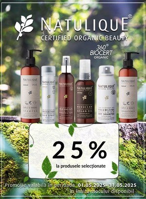Promotie cu reducere 25% la Natulique