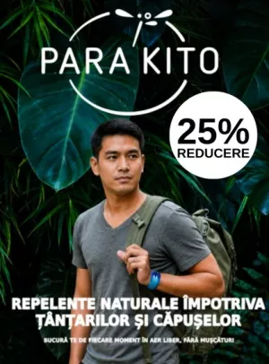 Promotie cu reducere 25% la Parakito