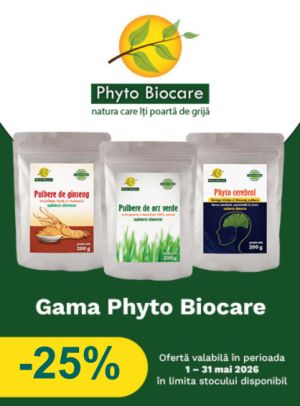 Promotie cu reducere 25% la Phyto Biocare