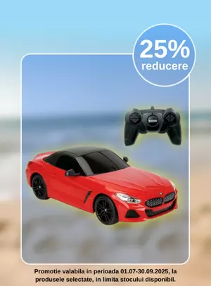 Promotie cu reducere 25% la Rastar