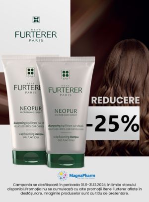 Promotie cu reducere 25% la Rene Furterer