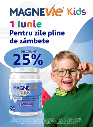 Promotie cu reducere 25% la Sanofi - MagneVie Kids