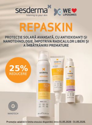 Promotie cu reducere 25% la Sesderma