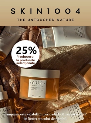 Promotie cu reducere 25% la Skin 1004