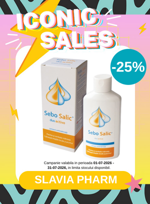 Promotie cu reducere 25% la Slavia Pharm - Iconic Sales