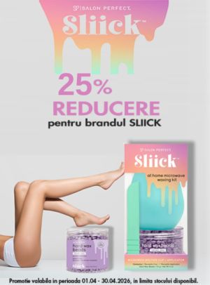 Promotie cu reducere 25% la Sliick