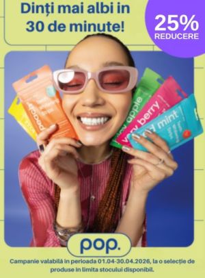 Promotie cu reducere 25% la Smilepen Pop