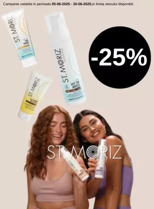 Promotie cu reducere 25% la St Moriz