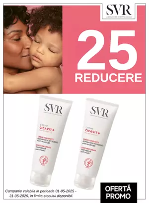 Promotie cu reducere 25% la SVR