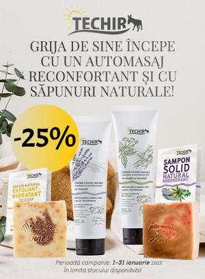 Promotie cu reducere 25% la Techir