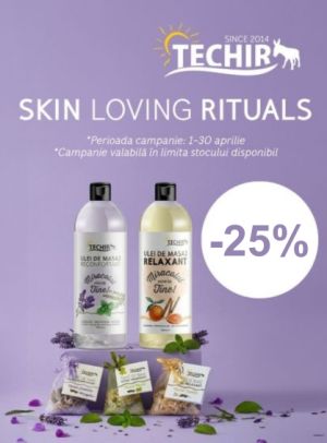 Promotie cu reducere 25% la Techir