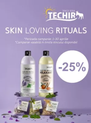 Promotie cu reducere 25% la Techir