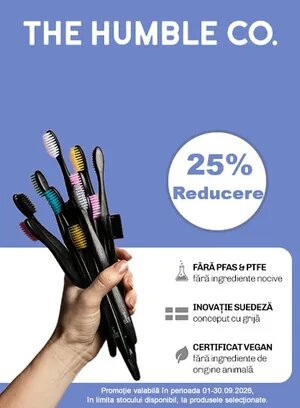 Promotie cu reducere 25% la The Humble Co