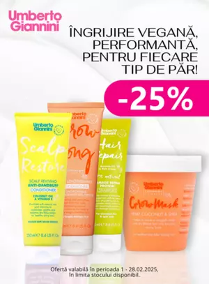 Promotie cu reducere 25% la Umberto Geannini