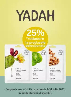 Promotie cu reducere 25% la Yadah
