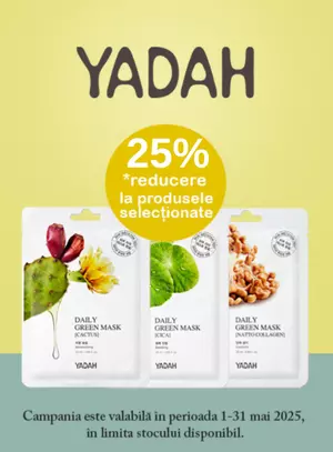 Promotie cu reducere 25% la Yadah