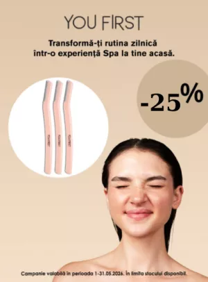 Promotie cu reducere 25% la You First
