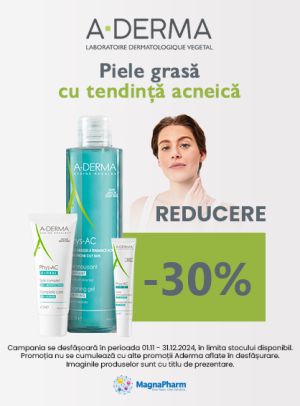 Promotie cu reducere 30% la A-Derma Phys-Ac