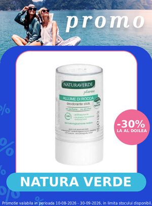 Promotie cu reducere 30% la al doilea NaturaVerde