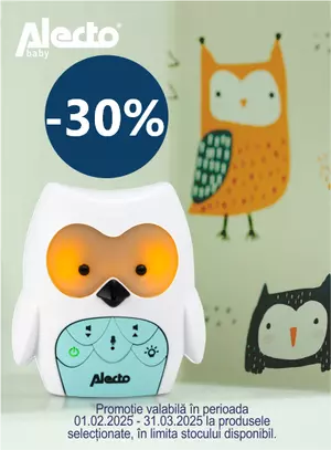 Promotie cu reducere 30% la Alecto