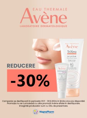 Promotie cu reducere 30% la Avene