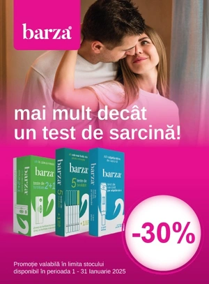 Promotie cu reducere 30% la Barza