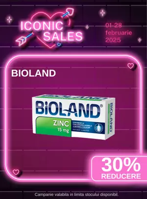 Promotie cu reducere 30% la Bioland 