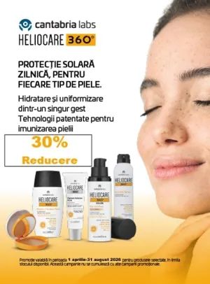 Promotie cu reducere 30% la Cantabria Labs