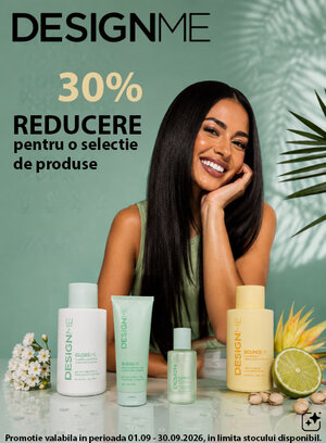 Promotie cu reducere 30% la Design Me