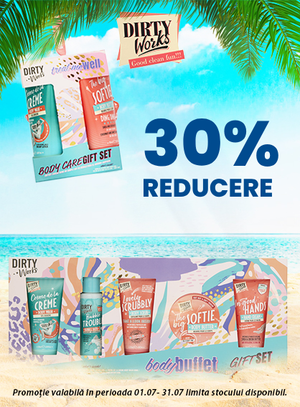 Promotie cu reducere 30% la Dirty Works