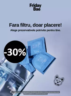 Promotie cu reducere 30% la Friday Bae
