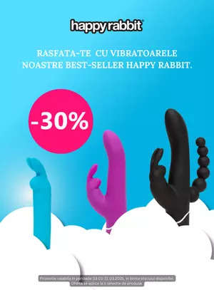 Promotie cu reducere 30% la Happy Rabbit