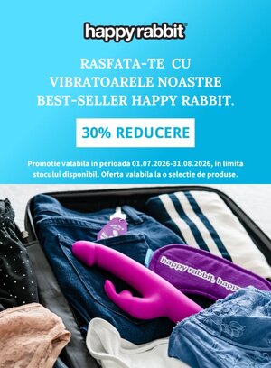 Promotie cu reducere 30% la Happy Rabbit