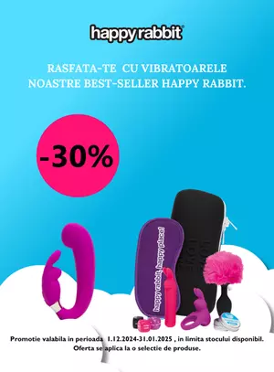 Promotie cu reducere 30% la Happy Rabbit