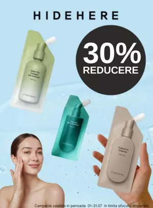 Promotie cu reducere 30% la Hidehere