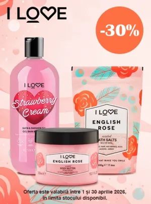 Promotie cu reducere 30% la I Love