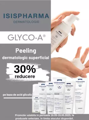 Promotie cu reducere 30% la Isis Pharma