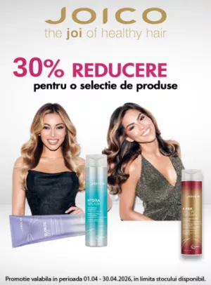 Promotie cu reducere 30% la Joico