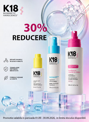 Promotie cu reducere 30% la K18