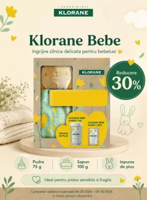Promotie cu reducere 30% la Klorane