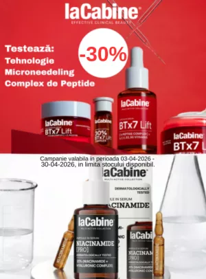 Promotie cu reducere 30% la  La Cabine
