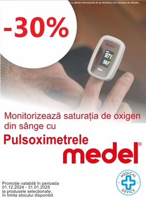 Promotie cu reducere 30% la Medel